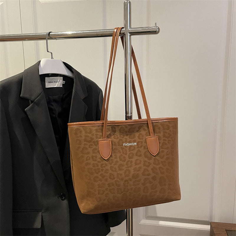 Damen elegante Tote-Bag mit modischem Leopardenmuster Nord Taschen
