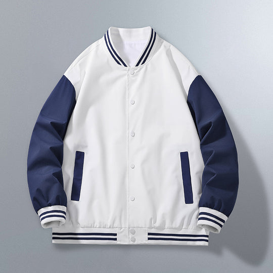 Damen Sportliche Varsityjacke Nord Taschen