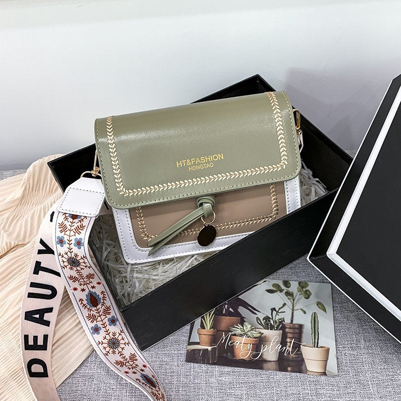 Damen elegante Umhängetasche mit kunstvollem Design Nord Taschen