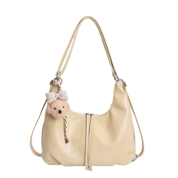 Damen Hobo-Tasche mit verspieltem Tieranhänger Nord Taschen