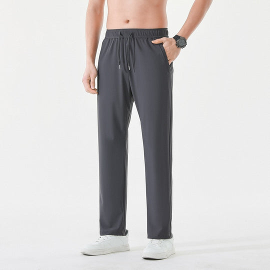 Herren Relaxed-Performance-Freizeithose mit elastischem Tunnelzug, schnell trocknendem Stretch & geradem Bein Nord Taschen
