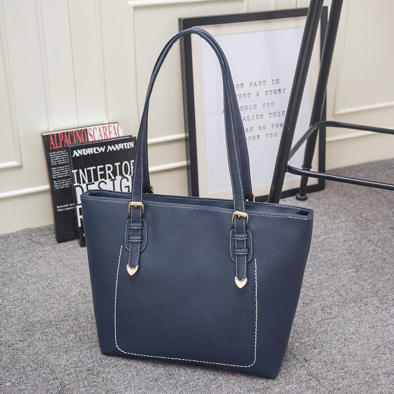 Damen elegante Tragetasche mit strukturiertem Kunstleder und modischem Stil Nord Taschen