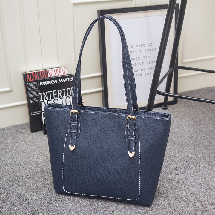 Damen elegante Tragetasche mit strukturiertem Kunstleder und modischem Stil Nord Taschen