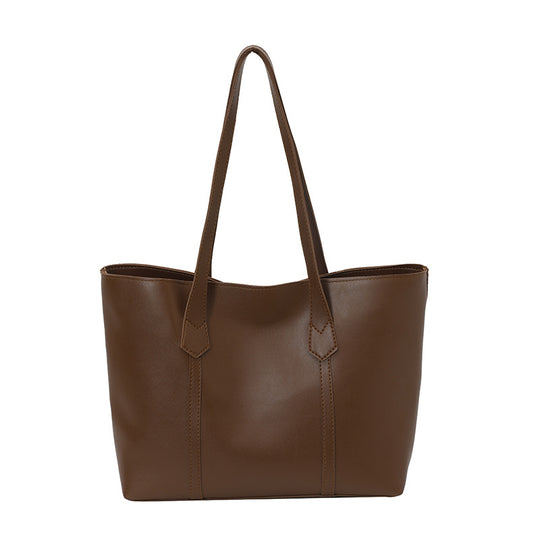 Damen Shopper-Tasche aus hochwertigem Kunstleder mit praktischen Fächern Nord Taschen