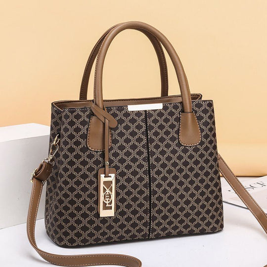 Damen Designer-Handtasche mit modischem Logo-Design und abnehmbarem Schulterriemen Nord Taschen