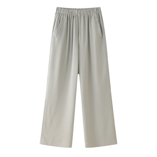 Damen Lockere Blusenjacke und weite Culotte im Set Nord Taschen