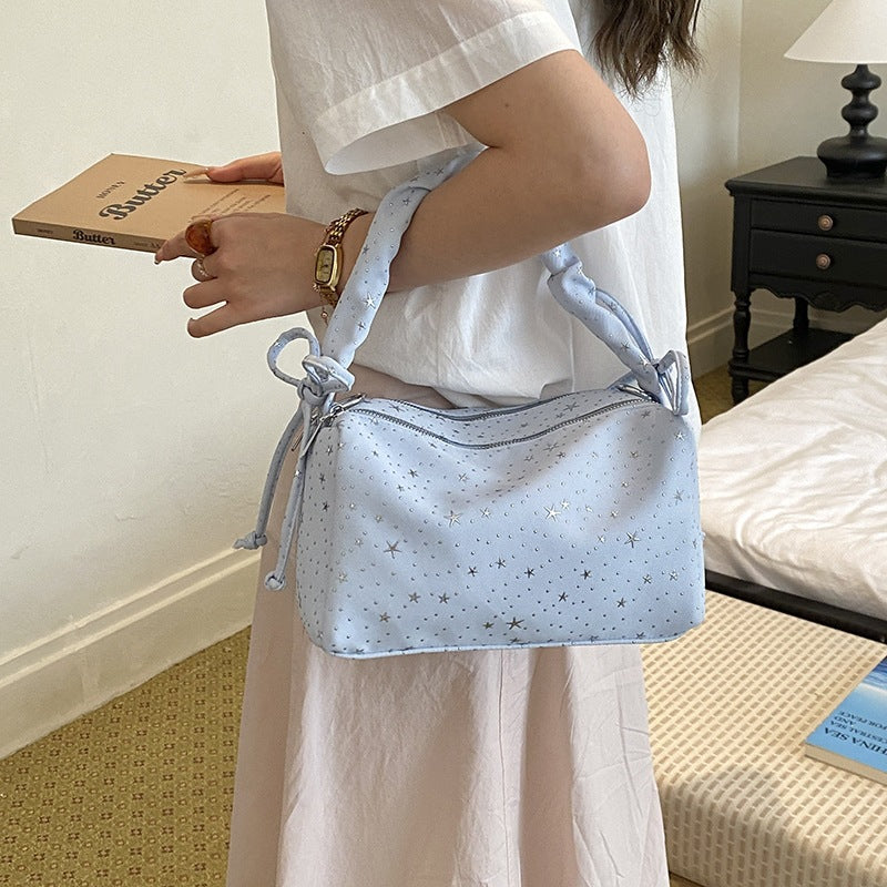 Damen Umhängetasche mit verspieltem Sternenmuster und strapazierfähigem Material Nord Taschen
