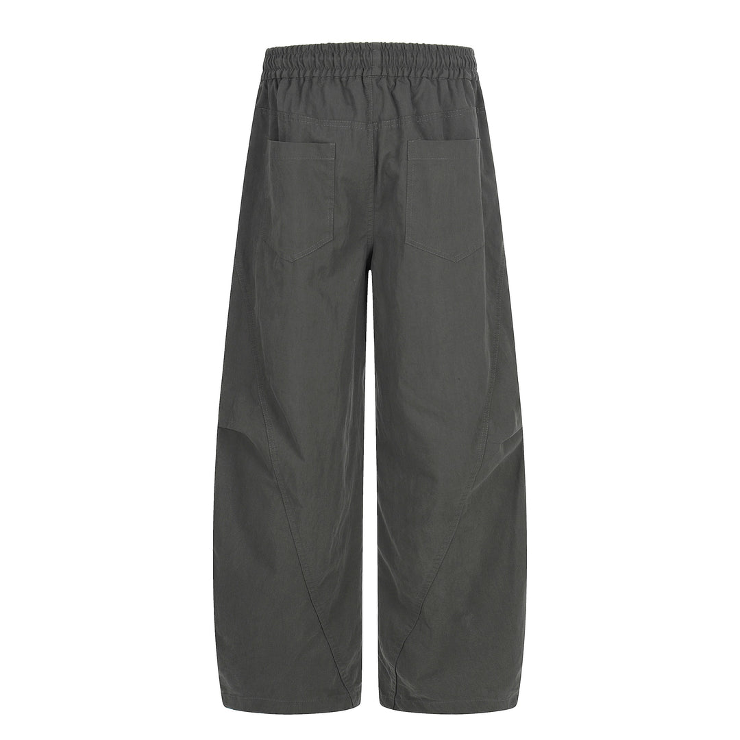 Damen Weite Culotte‑Hose mit elastischem Tunnelzugbund und großen Eingrifftaschen Nord Taschen