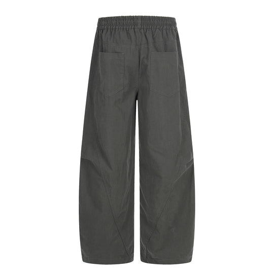 Damen Weite Culotte‑Hose mit elastischem Tunnelzugbund und großen Eingrifftaschen Nord Taschen