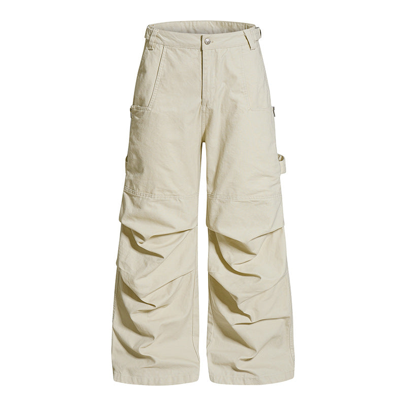 Damen Weite Cargo-Hose mit verstärkten Kniepartien und Multifunktions-Taschen Nord Taschen