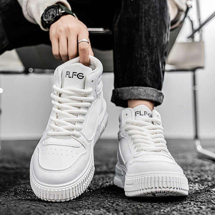 Damen High-Top Sneakers mit gepolsterter Knöchelstütze und rutschfester Sohle