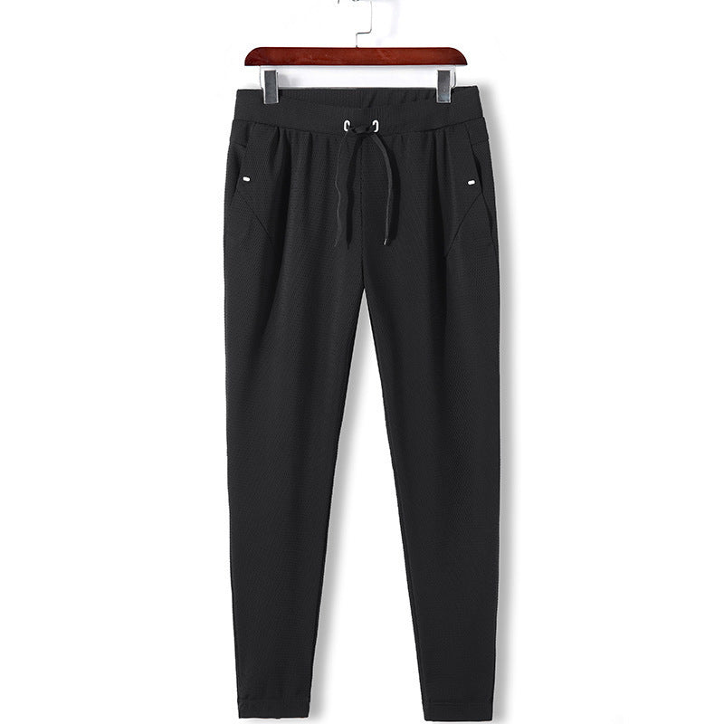 Damen Slim-Fit Jogginghose aus Strukturjersey mit Elastischem Komfortbund und Kordelzug Nord Taschen