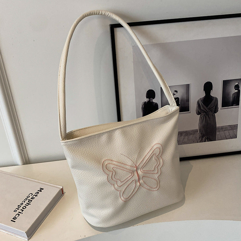 Damen Umhängetasche mit exklusivem Schmetterlingsdesign Nord Taschen