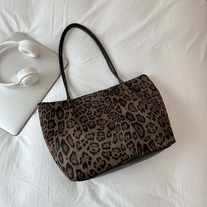 Damen elegante Umhängetasche im modernen Leoparden-Design Nord Taschen
