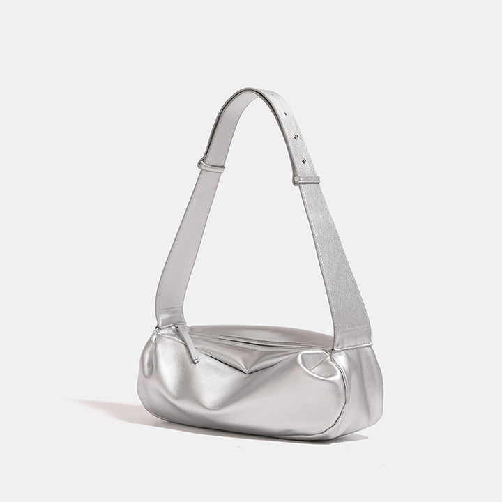 Damen Umhängetasche mit einzigartigem Faltendesign und verstellbarem Gurt Nord Taschen