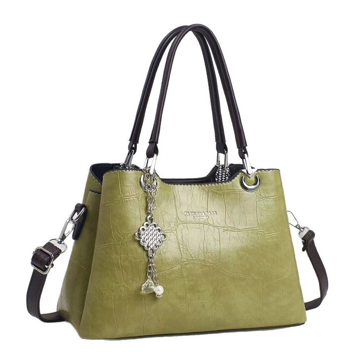 Damen elegante Handtasche im luxuriösen Krokodilleder-Look Nord Taschen