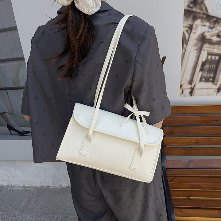Damen elegante Umhängetasche mit schickem Knotenverschluss Nord Taschen