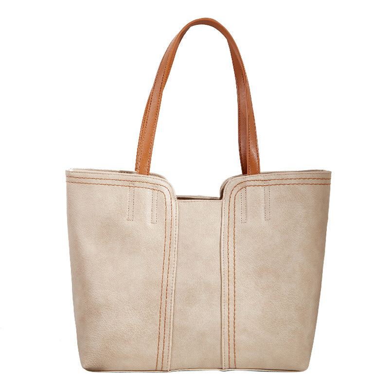 Damen Tragetasche mit eleganten Nieten und bequemem Handles Nord Taschen