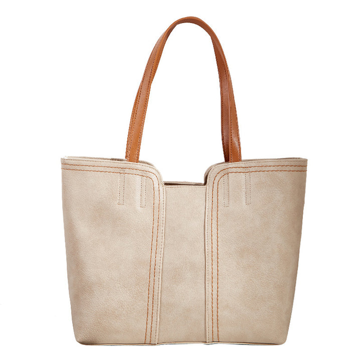 Damen Tragetasche mit eleganten Nieten und bequemem Handles Nord Taschen