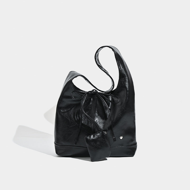 Damen Hobo-Tasche mit elegantem Kordelzug und einzigartigem Strukturdesign Nord Taschen