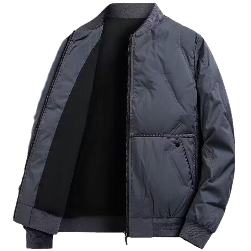 Herren Bequeme gesteppte Winterjacke Nord Taschen