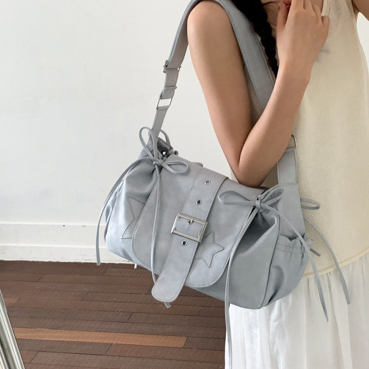 Damen Hobo-Tasche mit geflochtenem Detail und modischem Kordelzug Nord Taschen