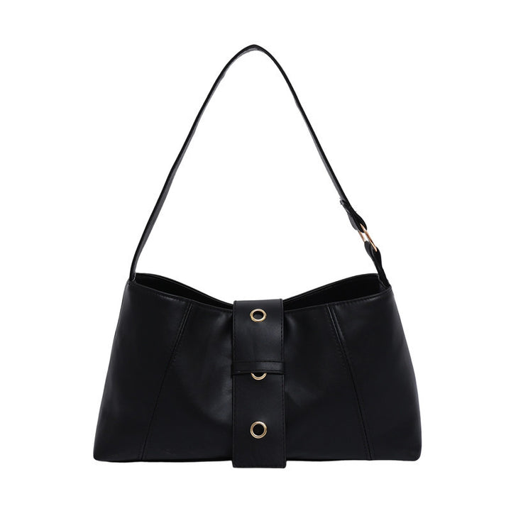 Damen Hobo-Tasche mit praktischem abnehmbarem Schulterriemen und dekorativen Ösen Nord Taschen