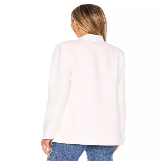Damen Hochtaillierte vegane Lederhose mit schmaler Passform und leichtem Schlag Nord Taschen