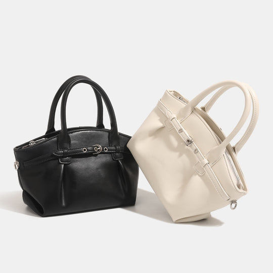 Damen Handtasche mit elegantem Kettenverschluss und verstellbarem Schulterriemen Nord Taschen