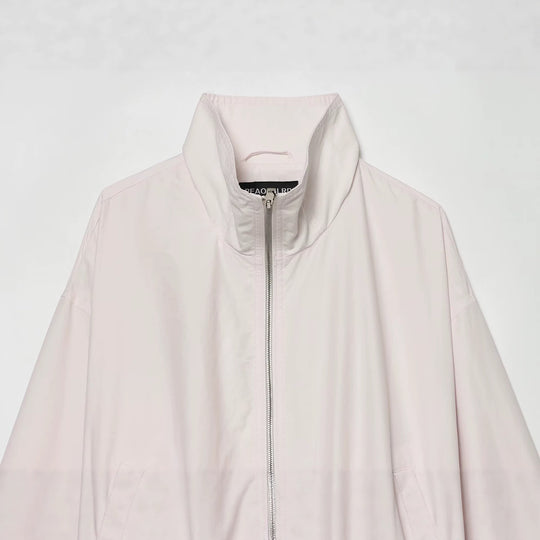 Damen Cropped Boxy-Jacke mit Funnelkragen, Zwei-Wege-Reißverschluss und aufgesetzten Eingrifftaschen Nord Taschen