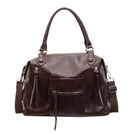 Damen vielseitige Handtasche mit mehreren Fächern und abnehmbarem Schulterriemen Nord Taschen