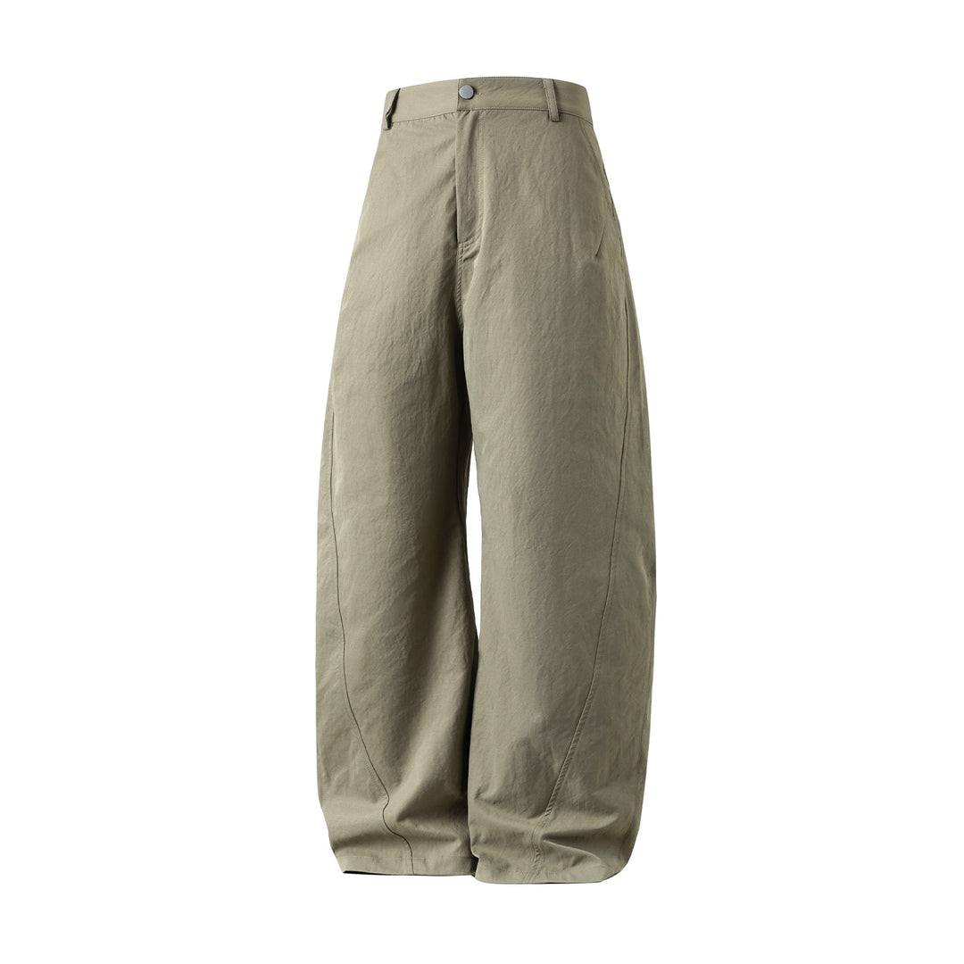 Damen High‑Waist Palazzo‑Hose im Balloon‑Cut mit markanten Nahtpaspeln Nord Taschen