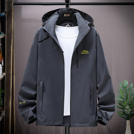 Herren Funktionale Outdoorjacke Nord Taschen