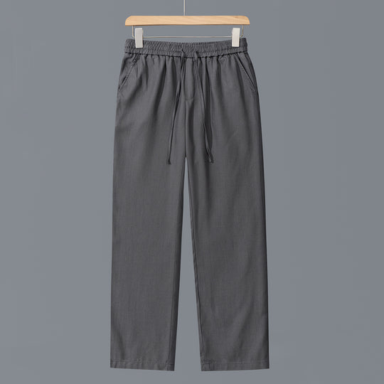 Herren Lässige Baumwoll-Chino mit elastischem Bund und Kordelzug Nord Taschen
