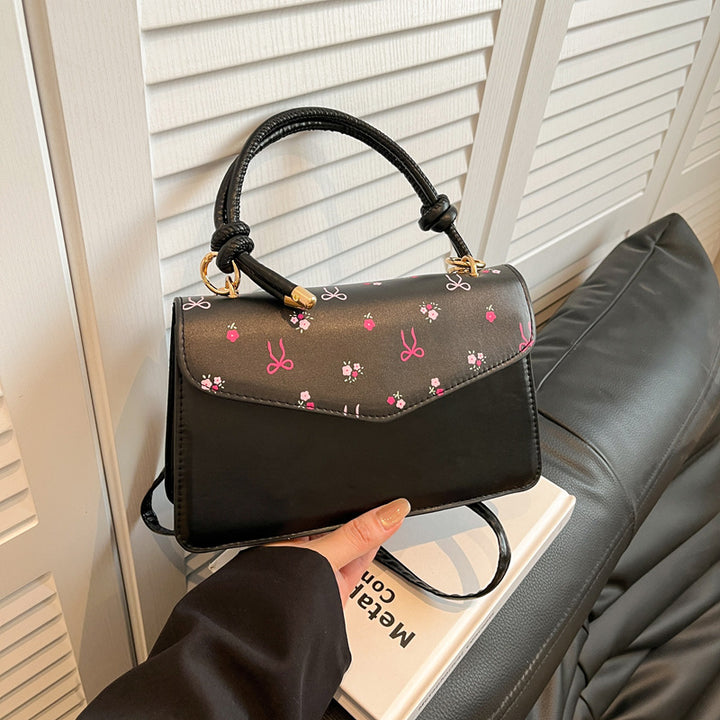Damenhandtasche mit floralem Motiv Nord Taschen