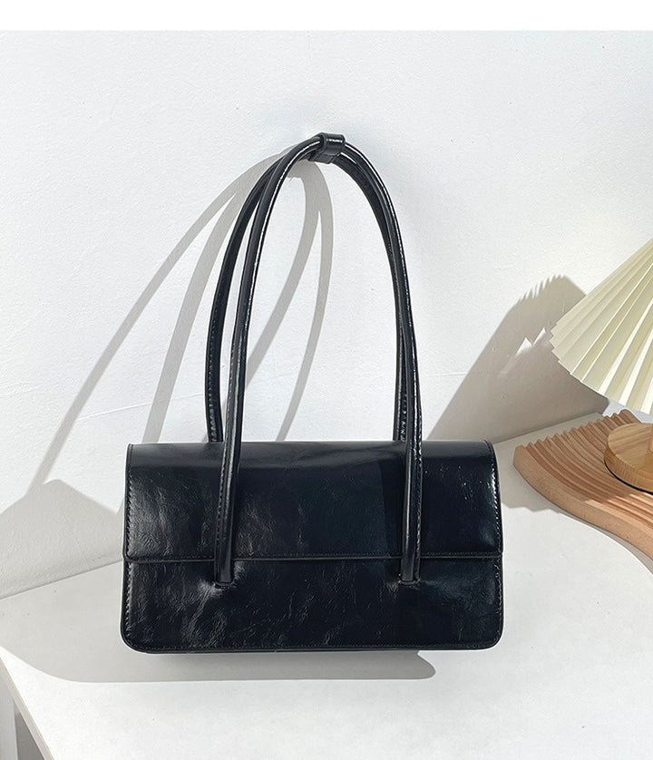 Damen Schultertasche mit elegantem Klappenverschluss und strapazierfähigem Kunstleder Nord Taschen