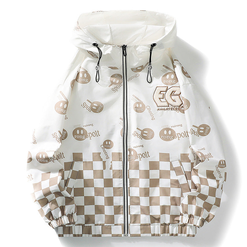 Unisex Stylische Kapuzenjacke mit modernen Grafiken Nord Taschen