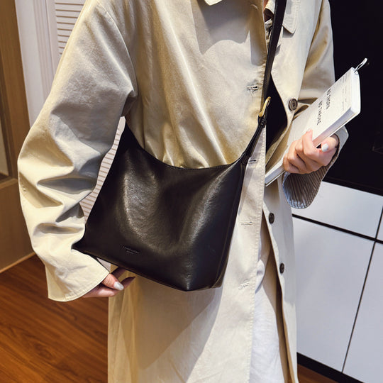 Damen stilvolle Hobo-Tasche aus hochwertigem Leder Nord Taschen