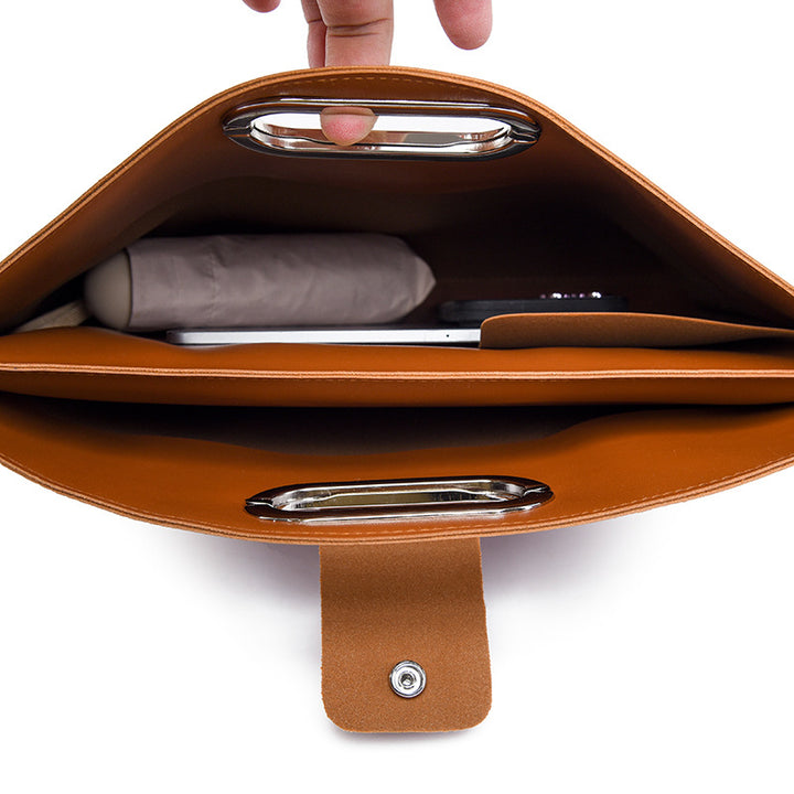Damen elegante Aktentasche mit innovativer Handgriff-Lösung Nord Taschen