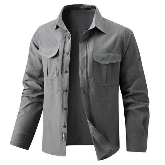 Herren Outdoor Freizeithemden Nord Taschen