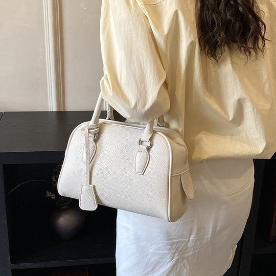Damen elegante Handtasche mit strukturierter Oberfläche und abnehmbarem Schulterriemen Nord Taschen