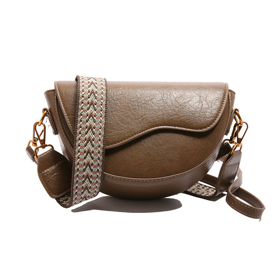 Damen Umhängetasche mit innovativem Wellen-Design und verstellbarem Trageriemen Nord Taschen