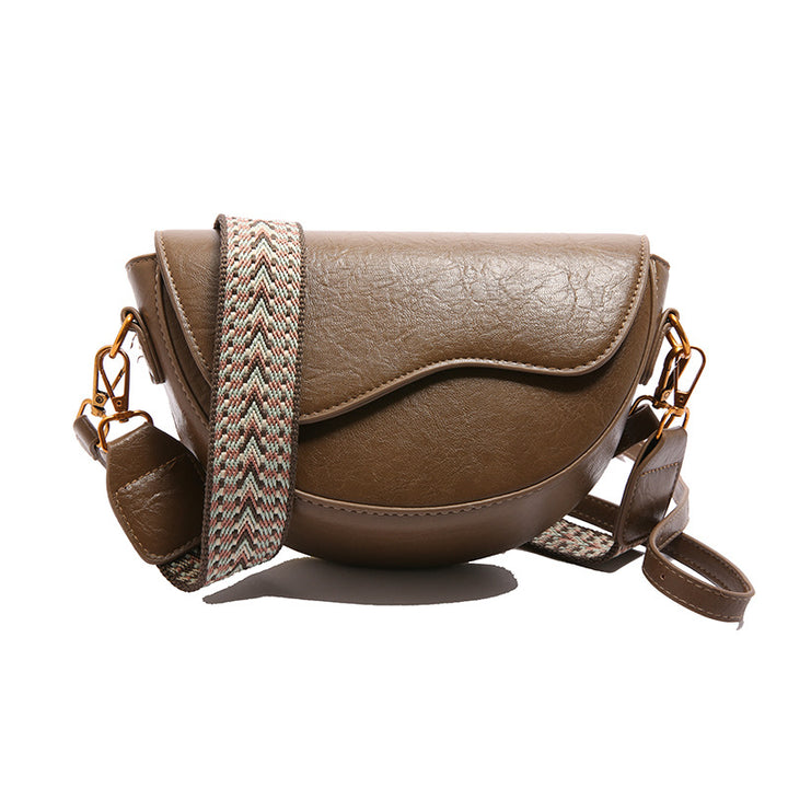 Damen Umhängetasche mit innovativem Wellen-Design und verstellbarem Trageriemen Nord Taschen
