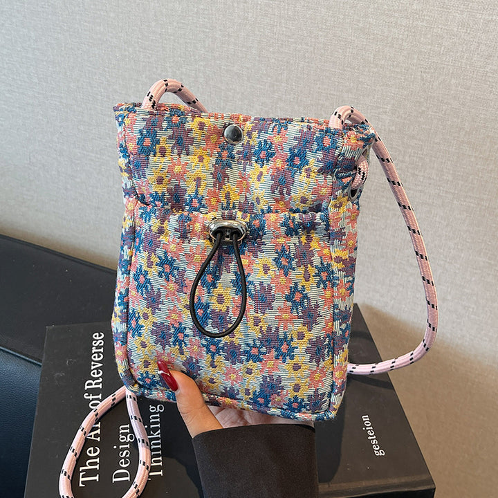 Damen Crossbody-Tasche mit einzigartigem floralem Design Nord Taschen