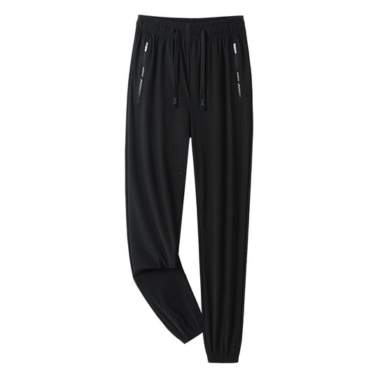 Herren Sportliche Jogginghose mit verstellbarem Bund und Reißverschlusstaschen Nord Taschen