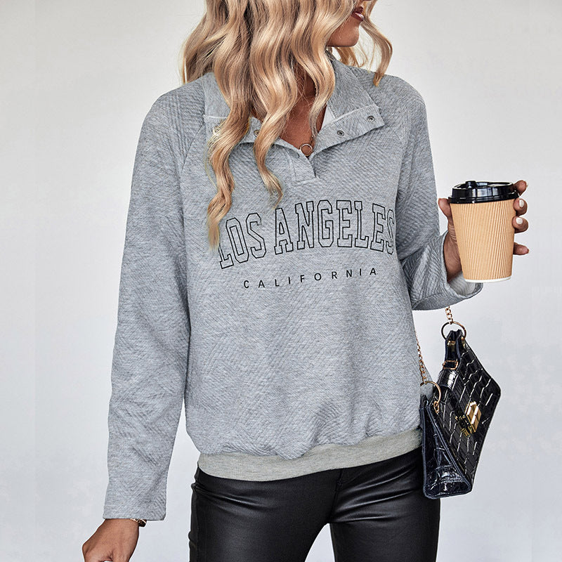 Damen Kuscheliger Pullover mit halb geschlossenem Kragen Nord Taschen
