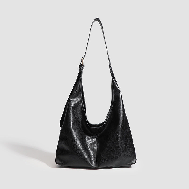 Damen Hobo-Tasche aus hochwertigem Kunstleder mit markanten Akzenten Nord Taschen