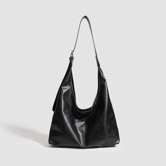 Damen Hobo-Tasche aus hochwertigem Kunstleder mit markanten Akzenten Nord Taschen