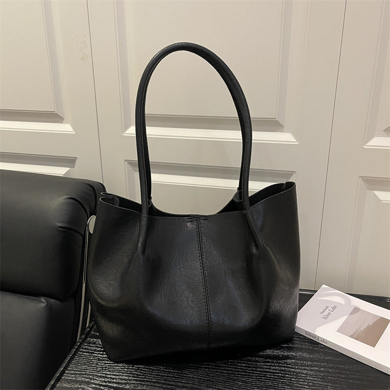Damen elegante Tragetasche mit strukturierter Oberfläche Nord Taschen