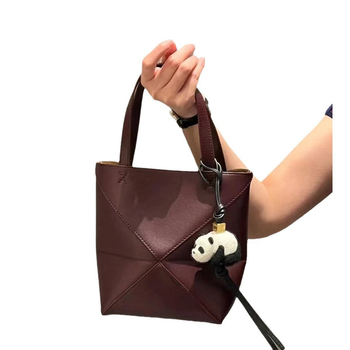 Damen elegante geometrische Tragetasche Nord Taschen